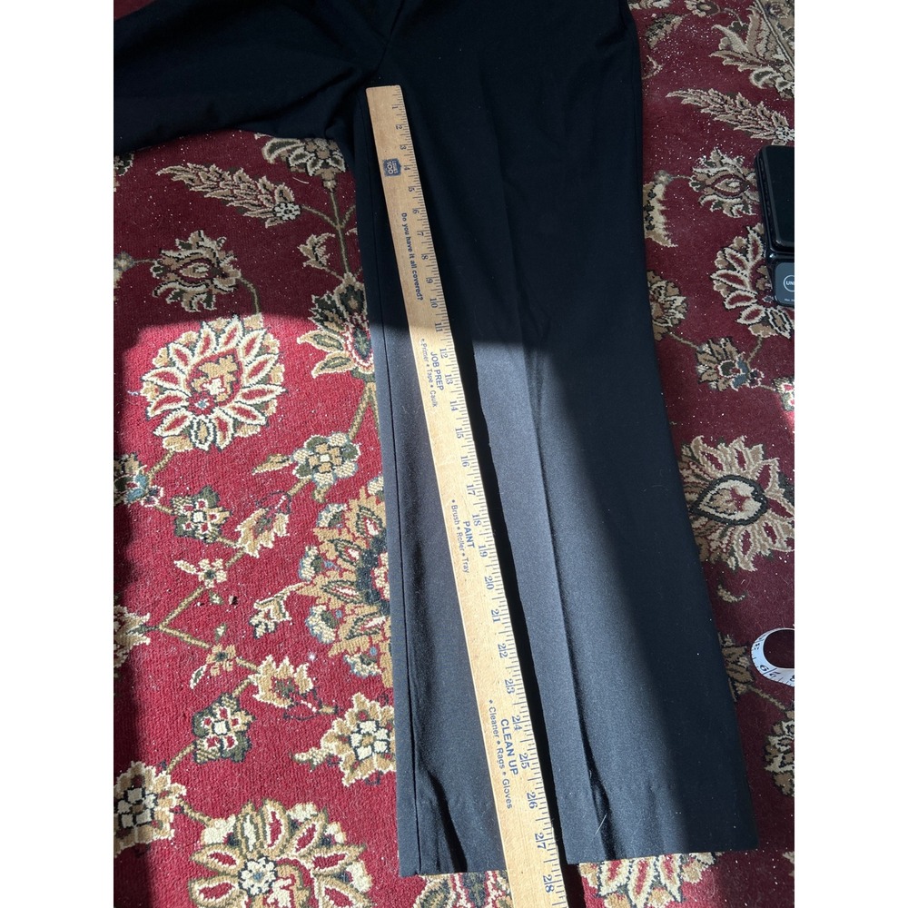 Ann Taylor LOFT Black Ankle Pants Curvy Size 12 career‎ wear dress pants - Picture 5 of 6